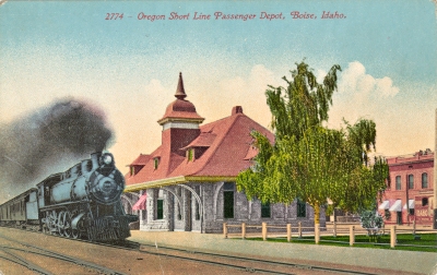 The Oregon Short Line Depot in Boise