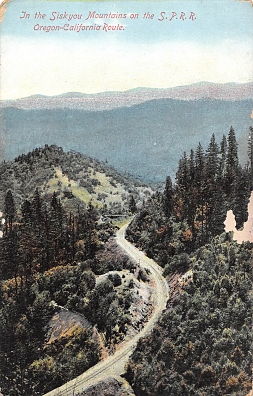 Southern Pacific RR through Siskyous